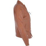 Leather Jacket Tan/nap: NIBI 2