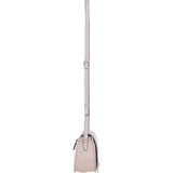 Ashwood Leather Crossbody Bag with Twist Lock Beige: 64787