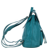 Ashwood Genuine Leather Compact Backpack Green: Y-57