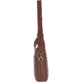 Gabicci Leather Messenger Bag Tan: GB-64956