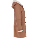 Ladies Sheepskin Duffle Whisky/beige: 5928