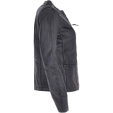 Leather Jacket Navy/nap: AWL-672