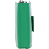 Ashwood Leather RFID Secure Wallet/Purse with Zip and Stud Closure Green: X-30