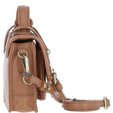 Stylish Ashwood Leather Small Satchel Bag Butterscotch: Y-61