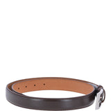 Mens Leather Chino Belt Brown: AB-23