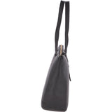 Medium Leather Handbag Black : 62121