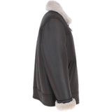 Sheepskin Flying Jacket Brown: KE 007E