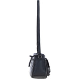 Ashwood Leather Elegant Women's Buckle Shoulder Bag Black: S-32