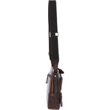Exquisite Ashwood Leather Cross Body Bag for Women Brandy: G-17