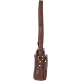 Mens Elegant Ashwood Leather Messenger Bag Chestnut Tan: T-79