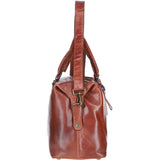 Large Leather Weekend Holdall Bridge: TL-009