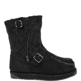 Fenland Classic  9" Vintage Sheepskin Biker Boots: BIKER BOOT LADIES
