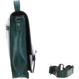 Ashwood Leather Unisex Large Crossbody Satchel Bag Green: P-63