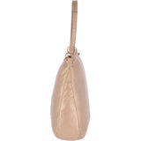 Large Leather Hobo Bag Gold : 62240