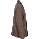 Mens Trapper Leather Jacket Brown 27: 162211