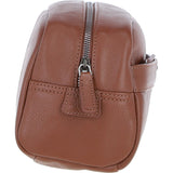 Brampton Leather Washbag Tan: 64407