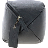 Ashwood Leather Rugby Ball Washbag Black: Q-40
