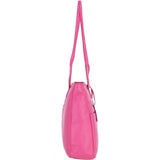 Sleek & Spacious Shoulder Bag Hot Pink: London