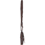 Exquisite Ashwood Leather Smartphone Bag Brandy: F-89