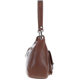 Ashwood Leather Women’s Buckle Shoulder Tote Bag Chestnut: S-33