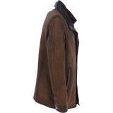 Mens Trapper Jacket Brown 27: classic