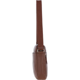 Gabicci Mens Leather Messenger Bag Tan: GB-64952