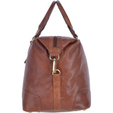 Large Leather Vintage Holdall Tan : G-36