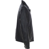 Trapper Mens Leather Jacket Dk Brown 27: no1