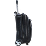 Ashwood Leather Business Trolley Bag Black: PL-51