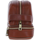Ashwood Leather Men's Zip Washbag Tan: PL-41