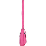 Adjustable Crossbody & Shoulder Bag Hot Pink: Cardiff