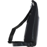 Ashwood Leather Spacious Unisex Sling Bag Black: P-67