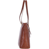 Large Vintage Leather Handbag Honey – G29