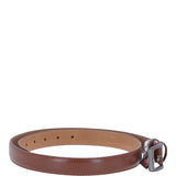 Mens Leather Chino Belt Tan: AB-32