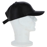 Classic Leather Baseball Cap Black: BASEBALL CAPS