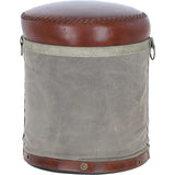 Ashwood Leather Saint-Emilion Stool Multi: KI-006