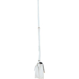 Ashwood Elegant Leather Crossbody Bag with Twist Lock White: Y-52