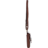 Ashwood Leather & Harris Tweed® Cloth elegance Crossbody Bag Tan/Mcload: TW-20-02-TM