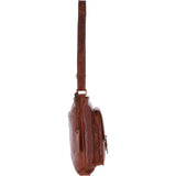 Vintage Medium Leather Shoulder Bag Honey – G23
