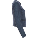 Leather Jacket Navy: FO-ETHEL
