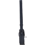 Ashwood Leather Men's Buckle Crossbody Bag Black: S-60