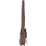 Ashwood Leather Ladies Crossbody Bag Cognac: Glasgow