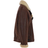 Sheepskin Flying Jacket Antique Beige: KE-184