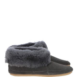 Sheepskin Slippers Grey: LADIES BOOTYS