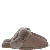 Women's Classic Suede Sheepskin Slippers Mink: Pippa