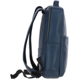 Gabicci Leather Backpack with Striped Front Detail Navy: GB-64954