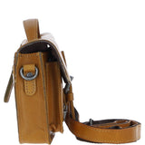 Ashwood Leather Mini Crossbody Satchel Bag Mustard: P-61