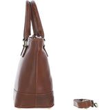 Ashwood Small Leather Bucket Bag Brown: V-86-B