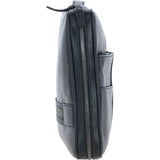 Leather Organizer with Laptop Compartment Black: 64546