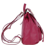 Ashwood Genuine Leather Compact Backpack Raspberry: Y-57